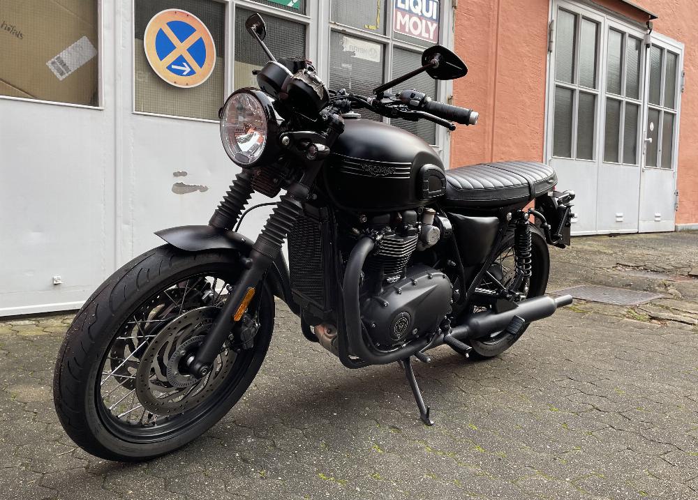 Motorrad verkaufen Triumph Bonneville T120 black Ankauf